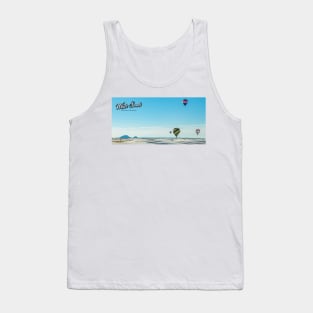 White Sands Hot Air Balloon Invitation Tank Top